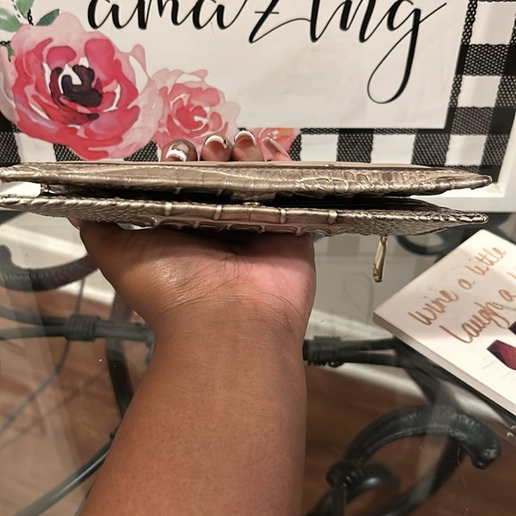 Rare Brahmin Beige Lamballe Duxbury with Matching Ady Wallet - Picture 14 of 16